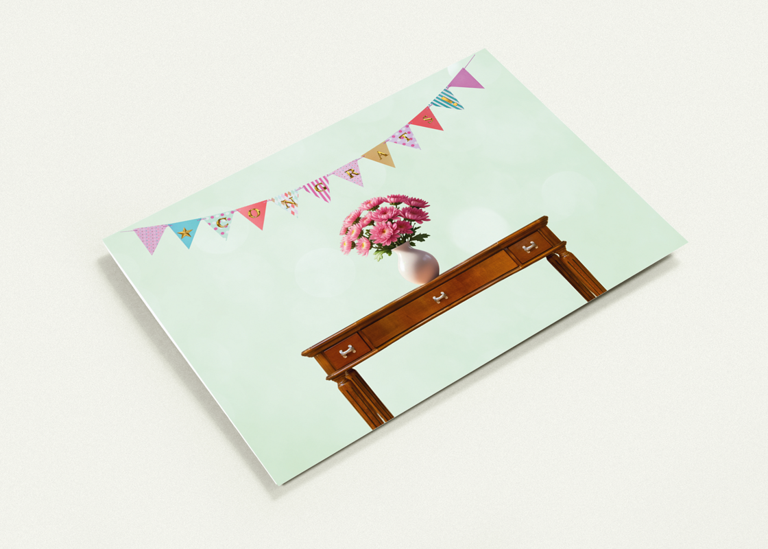 Printable PDF Congratulations Card – Blank, 5x7 Landscape Card